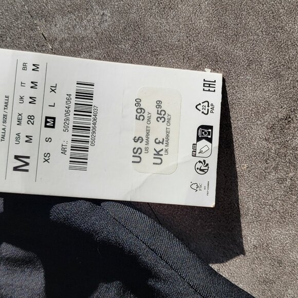 Zara NWT ankle length rib cutout dress - Picture 3 of 4